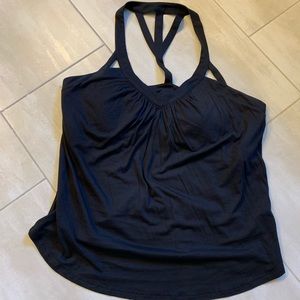 Victoria’s Secret shelf bra top in black